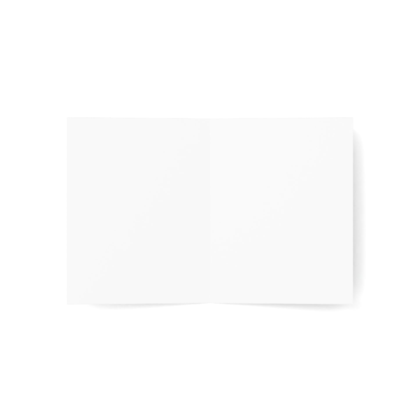 Scattered colorful hearts blank inside greeting cards (1, 10, 30, and 50pcs)