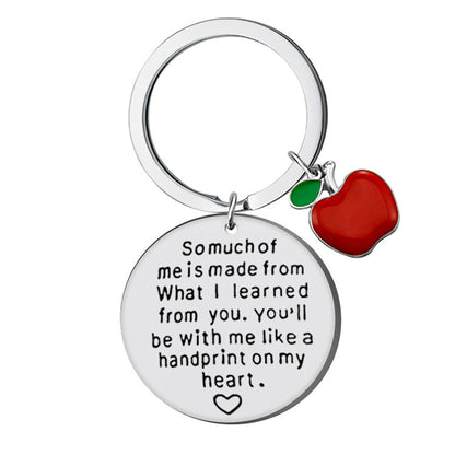 A Great Teacher Keychain