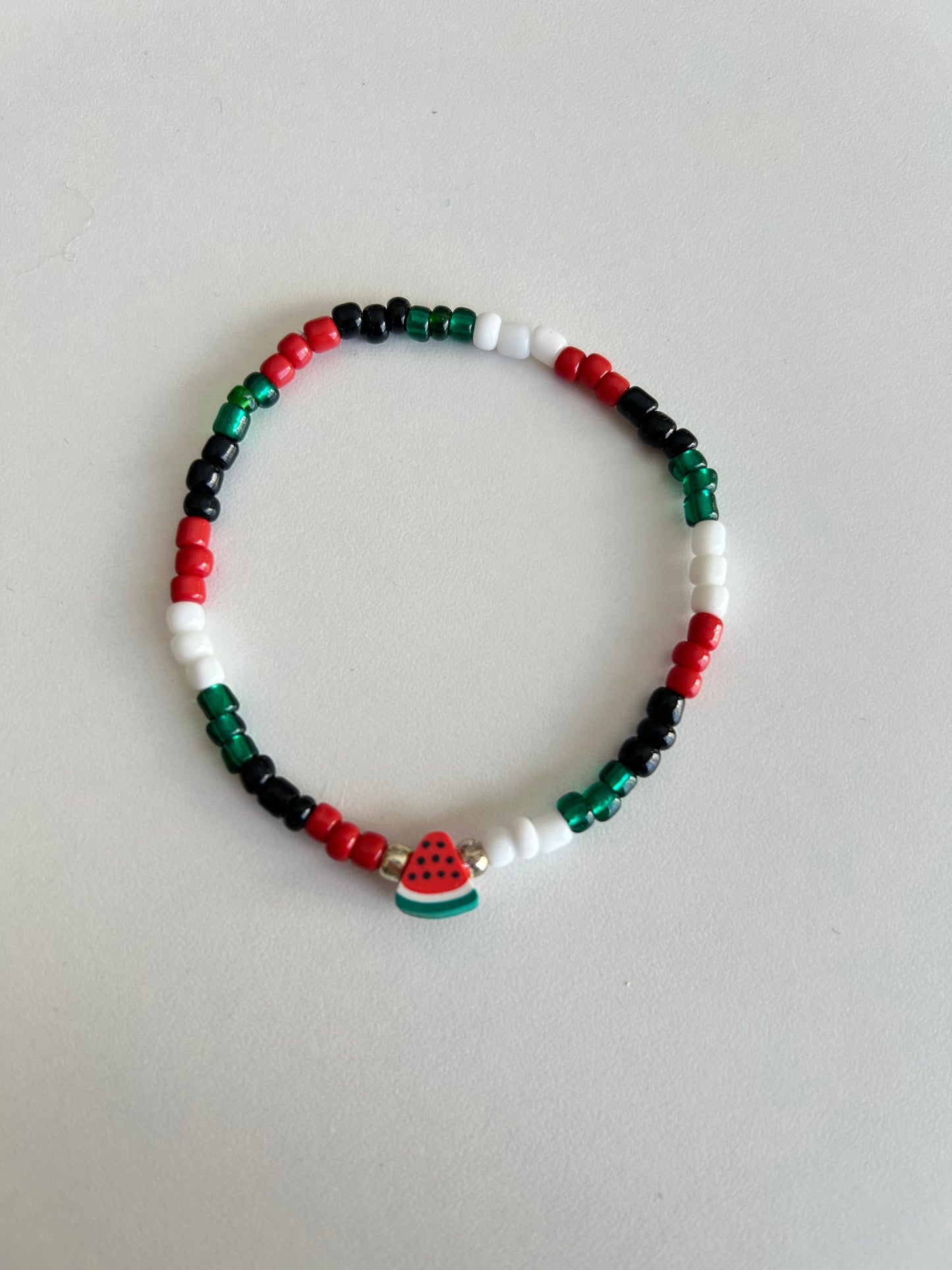 Unity Beaded Bracelet Set, Handcrafted with glass and letter beads, vibrant colors