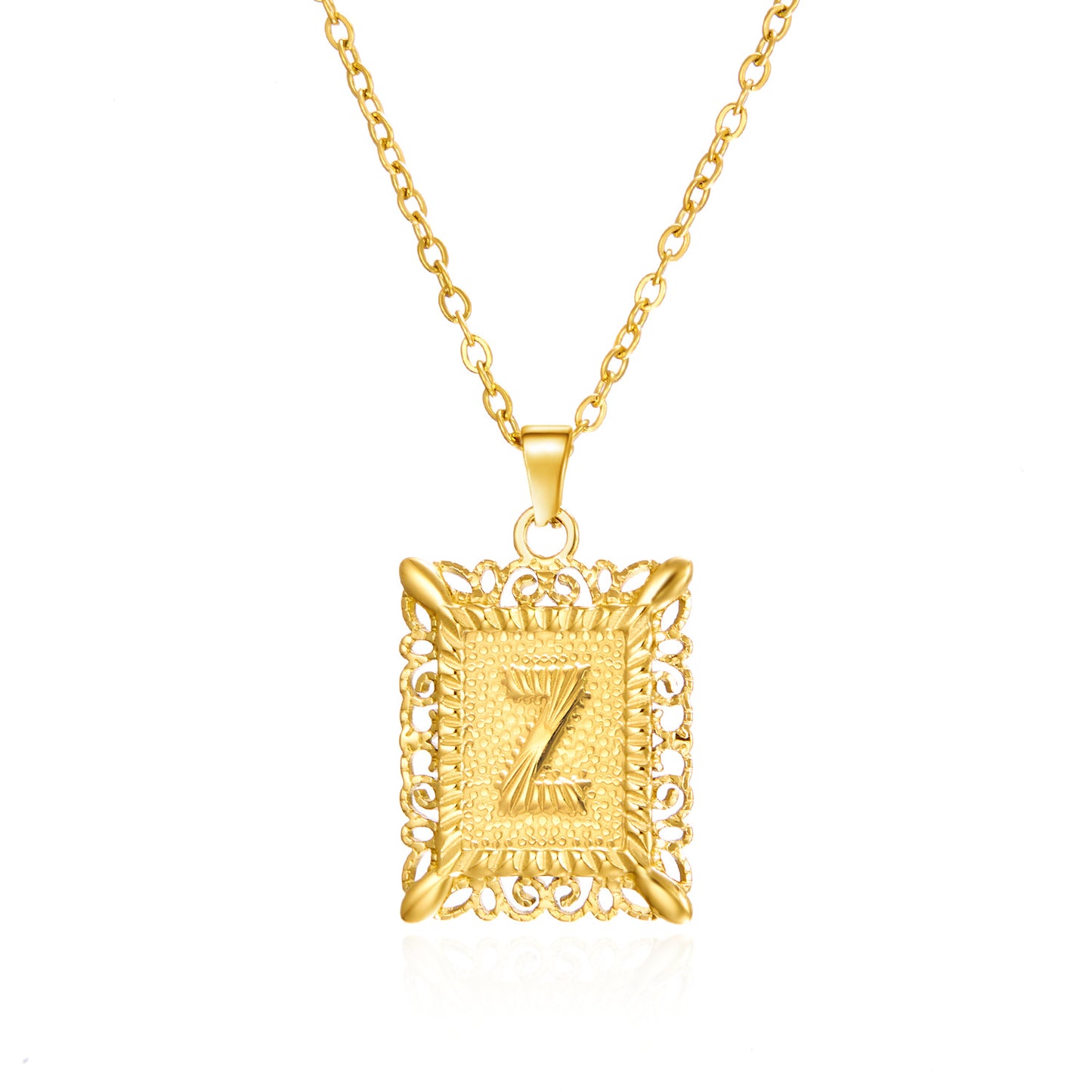 Initial Letter Necklace For Women Gold/silver Color/Jewelry gift